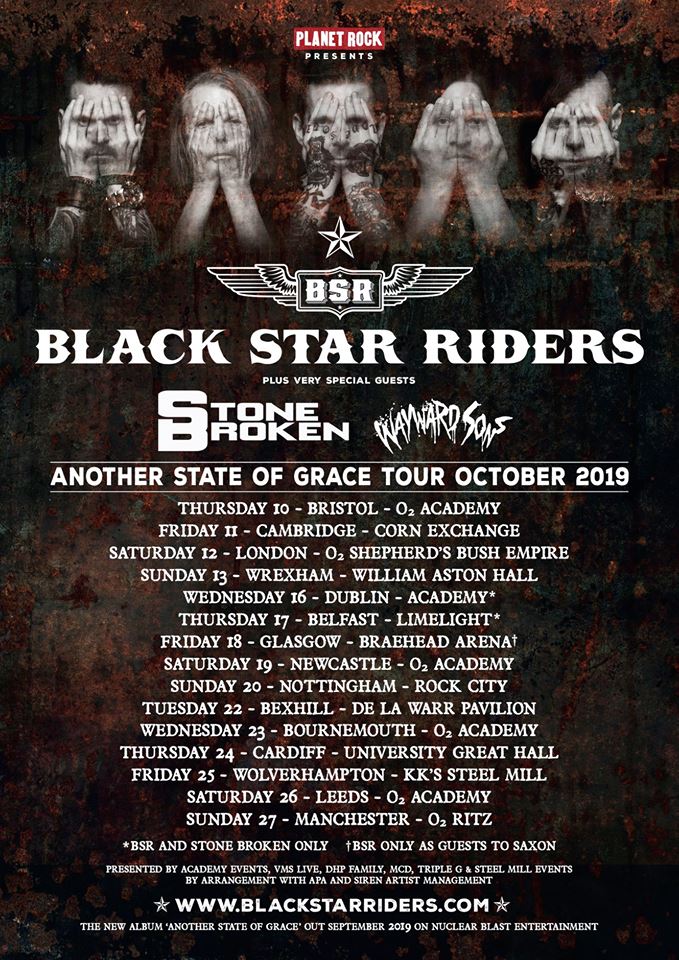 Black Star Riders Details Fourth Album And UK Tour